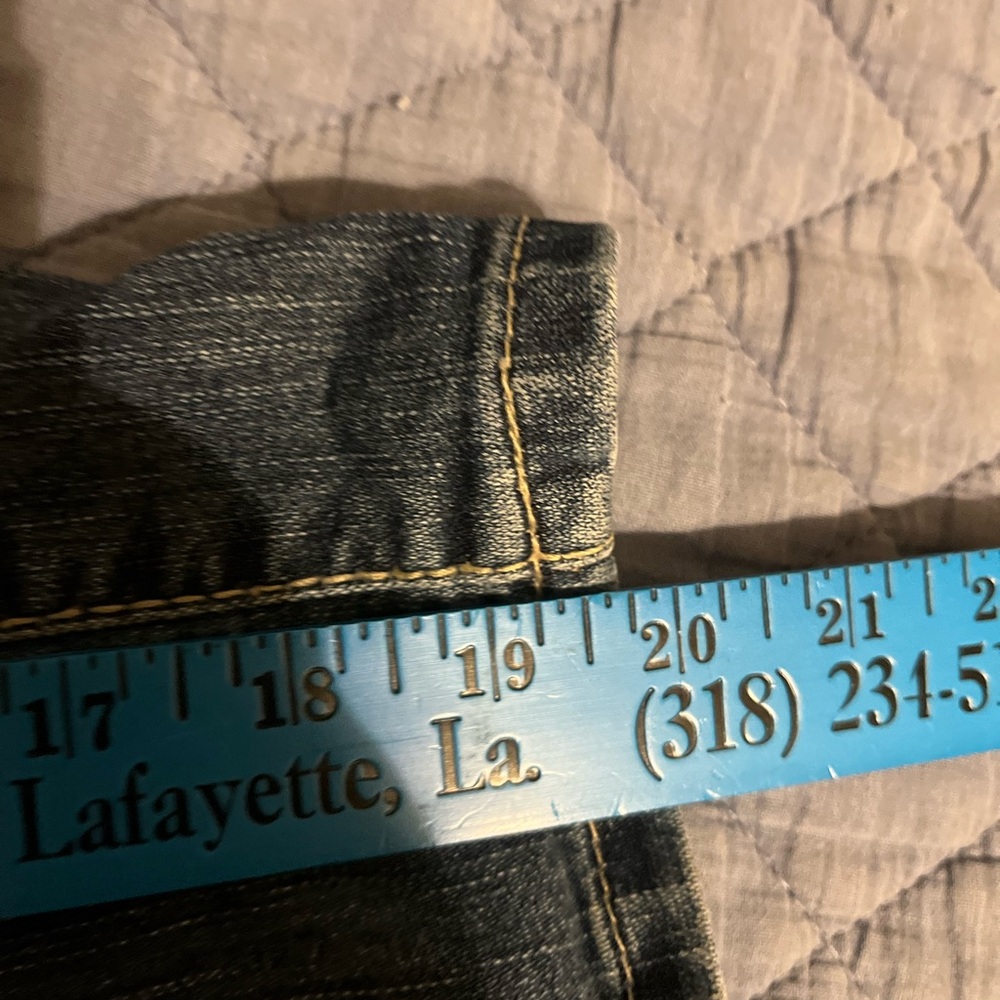 BKE Blue capri with Vintage Distressing size 30‎ - Picture 4 of 8